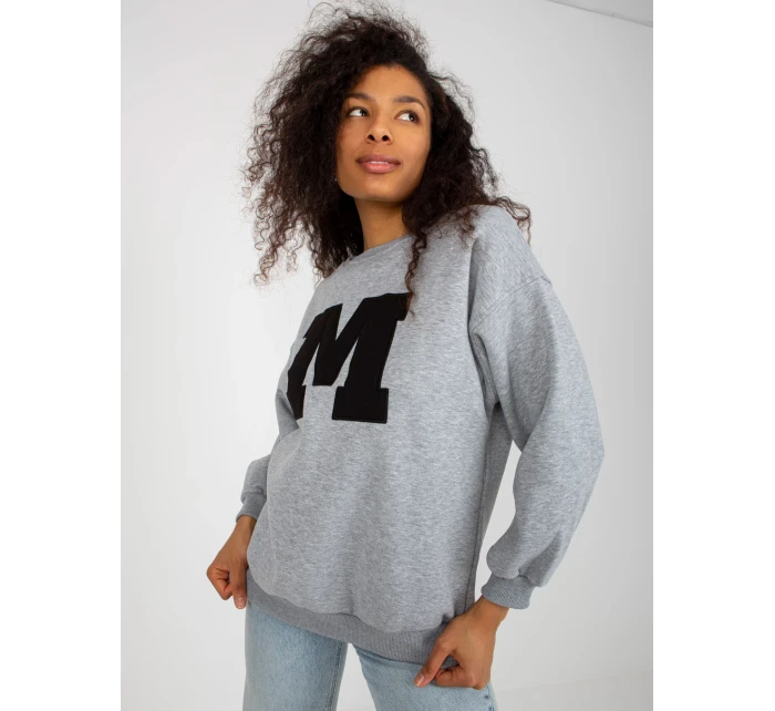 Bluza EM BL szary model 21127122 - FPrice Bluza EM BL szary model 21127122 - FPrice