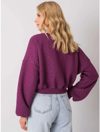 Mikina RV BL 7450.64 tmavo fialová Mikina RV BL 7450.64 tmavo fialová