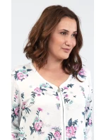 Dámske domáce šaty s trojštvrťovom rukávom Kristýna