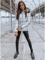 Dámska bunda NELLY silver FashionStreet TY2273