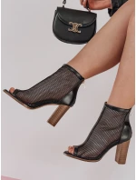 Dámské kozačky na  black Dstreet model 21985152 - FashionStreet