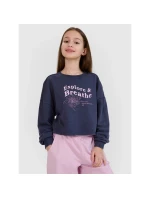 Dívčí mikina bez kapuce model 21435782 - 4F