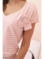 Dámsky bavlnený top na ramienka s výstrihom do V biely Dámsky bavlnený top na ramienka s výstrihom do V biely