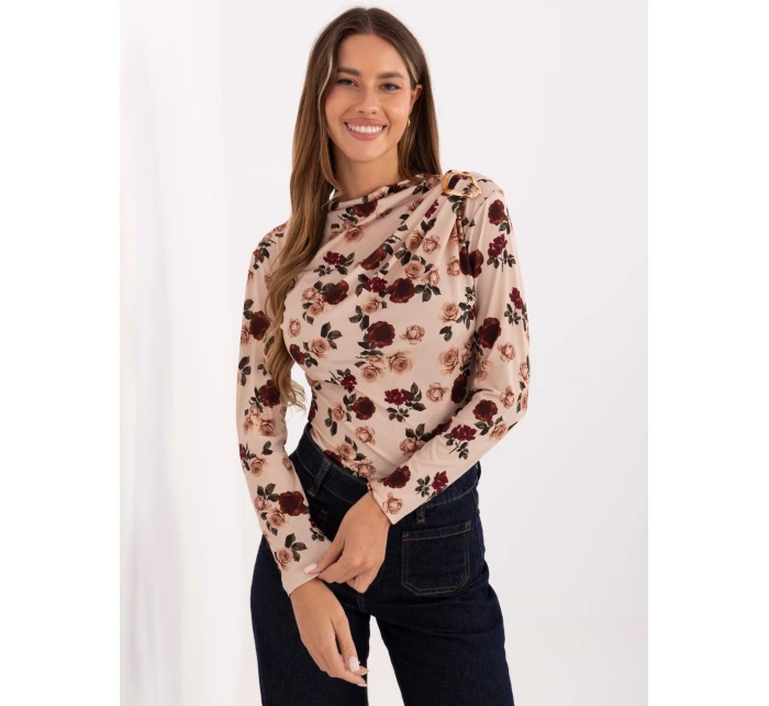 Bluzka IT BZ  beżowy model 21421379 - FPrice