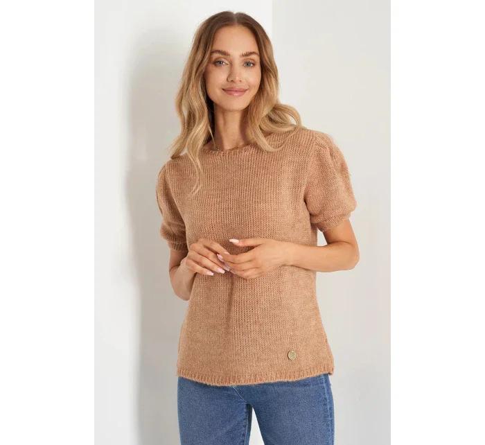 Dámský svetr s krátkým rukávem model 17267186 - Lemoniade