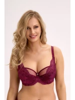 Dámská podprsenka  Bordó  model 21886415 - Gaia