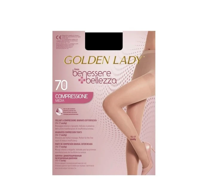 Dámske pančuchové nohavice Golden Lady Benessere & Bellezza 70 deň