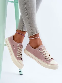 Niskie Trampki Damskie Big Star NN274270 Różowe