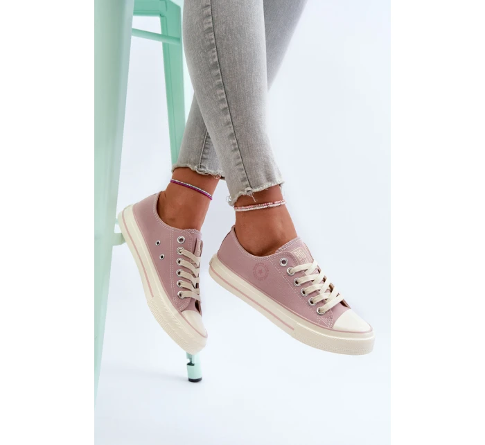 Nízké dámské tenisky Big Star model 21654816 Růžové - Big Star Shoes