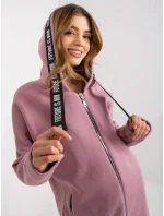 Mikina RV BL 6683.00P tmavo ružová