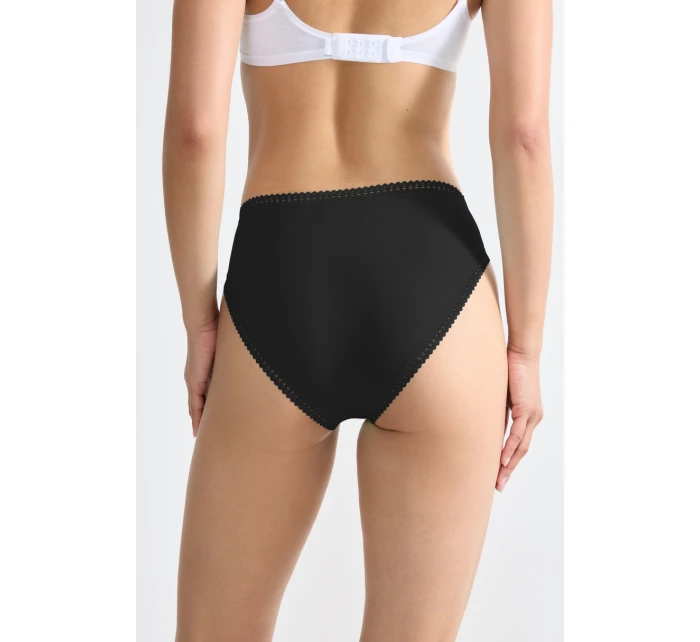 SLOGGI GO CRUSH NOHAVIČKY S VYSOKOU NOHOU 3PACK BLACK