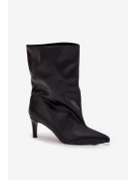 Topánky na podpätku model 216964 Krok vo veľkom štýle