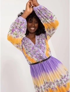 Sukienka DHJ SK  jasny fioletowy model 20105182 - FPrice