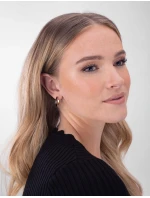 Náušnice VUCH Gold Black Sara