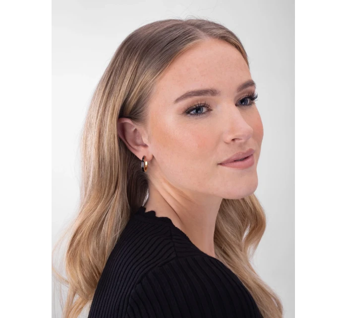 Náušnice VUCH Gold Black Sara