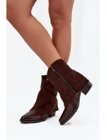 Topánky na podpätku model 217811 Krok vo veľkom štýle Topánky na podpätku model 217811 Krok vo veľkom štýle