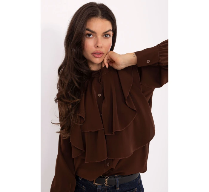 Košeľa s dlhým rukávom model 220563 Rue Paris