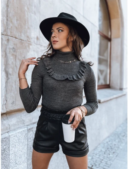 Dámsky sveter NOAH tmavosivý FashionStreet MY1404