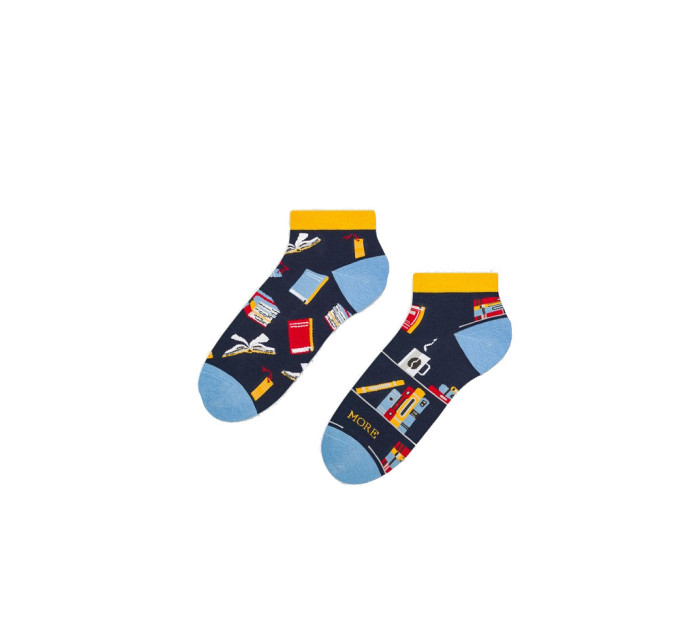Asymetrické pánske ponožky More 035