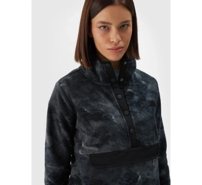 Dámský oversize fleece se stojáčkem model 21888712 - 4F