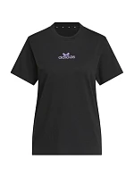 Dámske tričko adidas Bow on Linear Logo Graphic T-shirt black KB2400
