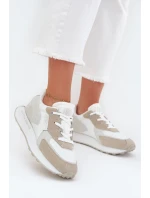 Dámské Kožené Sneakersy Big Star model 21705953 HiPoly System Bílé - Big Star Shoes Dámské Kožené Sneakersy Big Star model 21705953 HiPoly System Bílé - Big Star Shoes