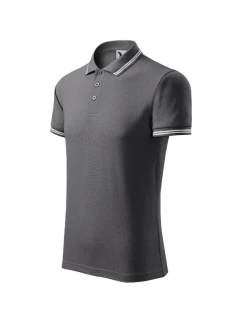 Urban pánske polo tričko steel grey