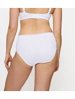 FEEL OF COTTON - Midi nohavičky z organickej bavlny s čipkovým lemom Triumph