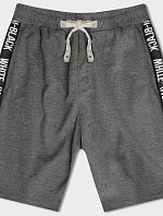 Pánske krátke šortky tmavosivé (8K933-5)