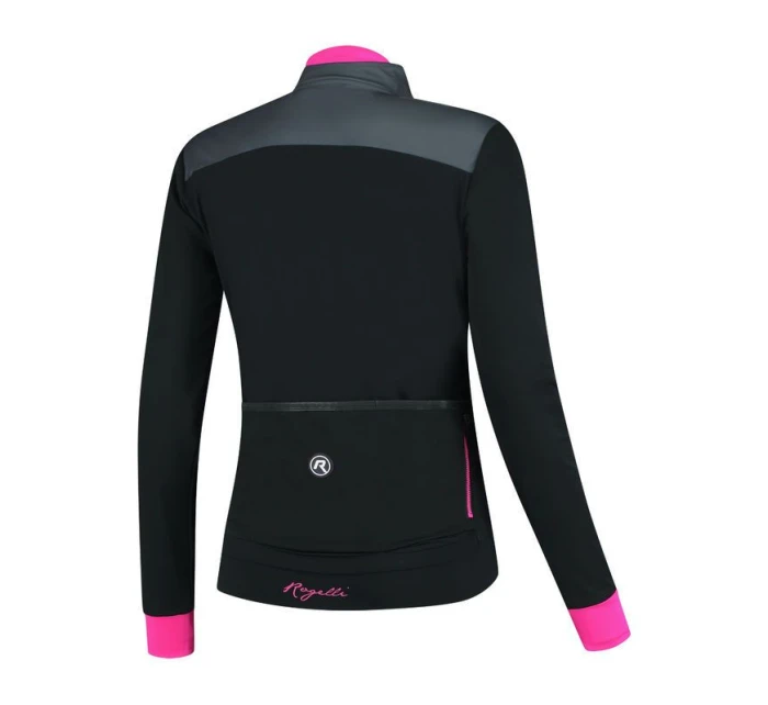 Rogelli dámska bunda CONTENTA šedo-ružová XL