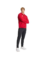 Pánska mikina adidas Entrada 26 FZ Hoody červená KF5944 pánska