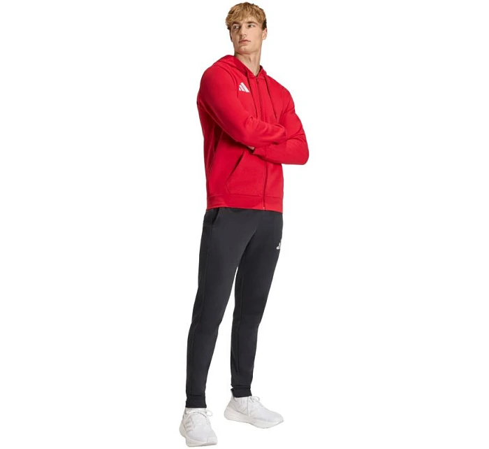 Pánska mikina adidas Entrada 26 FZ Hoody červená KF5944 pánska