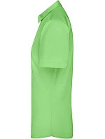 JN 679 Popelínová halenka s krátkým rukávem model 22488246 lime green - Daiber JN 679 Popelínová halenka s krátkým rukávem model 22488246 lime green - Daiber