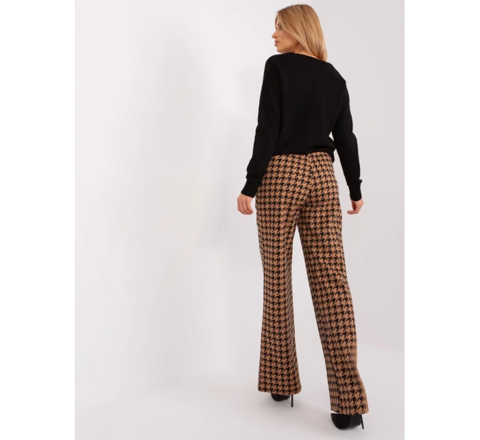 Spodnie LK SP model 19069326 camelowy - FPrice Spodnie LK SP model 19069326 camelowy - FPrice