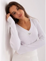 Bluzka RV BZ model 18970121 biały - FPrice Bluzka RV BZ model 18970121 biały - FPrice