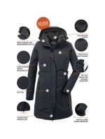 Dámska parka s kapucňou Killtec KOW 165 36 black nepremokavá vetruvzdorná (37726/200) Dámska parka s kapucňou Killtec KOW 165 36 black nepremokavá vetruvzdorná (37726/200)