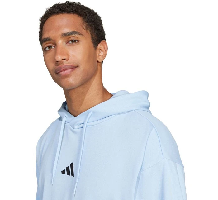 Pánska mikina adidas Essentials Feelcozy Hoodie blue IN6064 pánske oblečenie