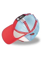 Capslab Šmolkovia Papa Smurf Trucker cap - CL/SMU/1/CT/PAPAB Capslab Šmolkovia Papa Smurf Trucker cap - CL/SMU/1/CT/PAPAB
