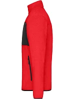 JN Pánská fleecová bunda 02. red/black model 22538439 - Daiber JN Pánská fleecová bunda 02. red/black model 22538439 - Daiber