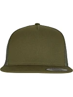 Flexfit 6006 5-panelová čiapka typu Trucker 55.6006, machovo zelená Flexfit 6006 5-panelová čiapka typu Trucker 55.6006, machovo zelená
