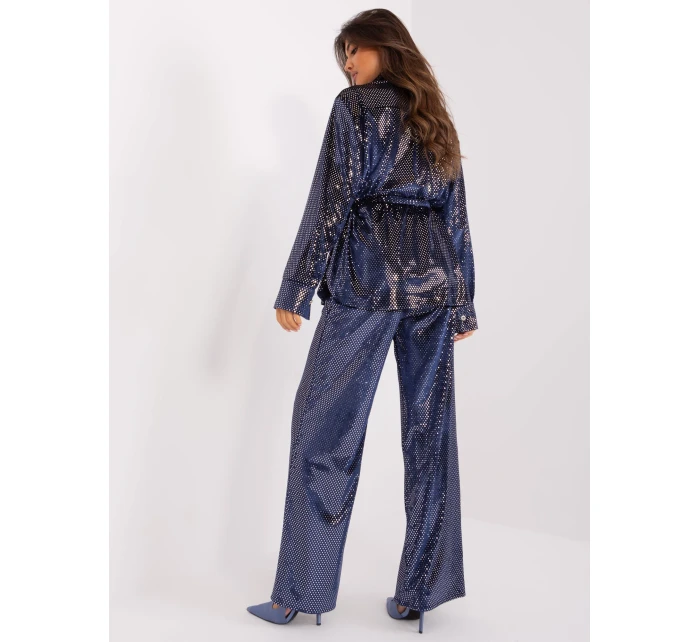 Komplet LK KMPL model 19485225 granatowy - FPrice