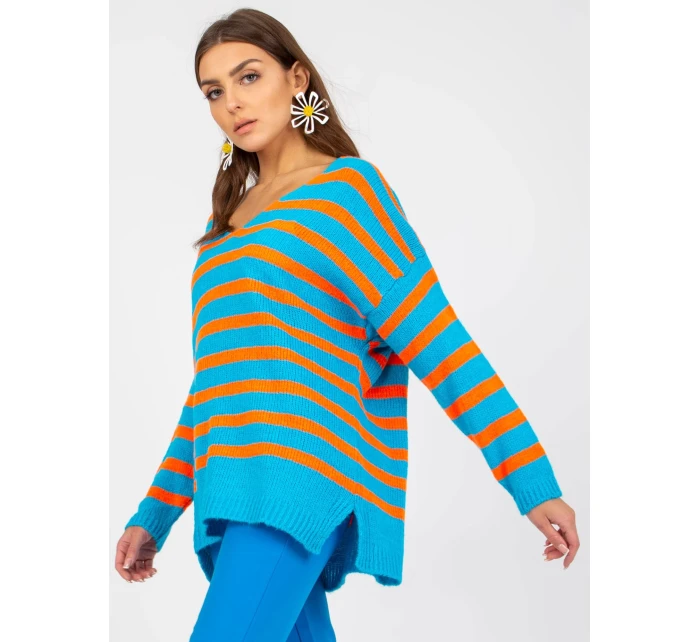 Dámský svetr TW SW BI model 17679367 modrý - FPrice