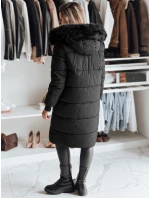 Dámská zimní bunda s kožešinou černá Dstreet model 22546779 - FashionStreet