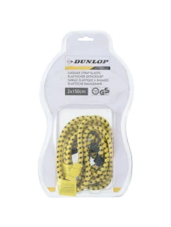Montážne pásky na batožinu DUNLOP Dĺžka 150 cm 2 ks ŽLTÁ