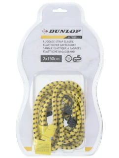 Montážne pásky na batožinu DUNLOP Dĺžka 150 cm 2 ks ŽLTÁ