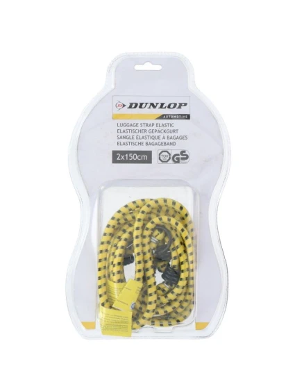 Montážne pásky na batožinu DUNLOP Dĺžka 150 cm 2 ks ŽLTÁ Montážne pásky na batožinu DUNLOP Dĺžka 150 cm 2 ks ŽLTÁ