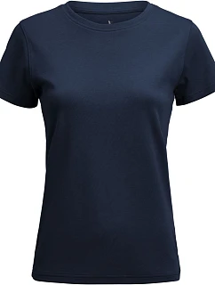 James Harvest Scarsdale T-Shirt Women Dámske tričko z hrubej bavlny 62.4010 tmavomodré
