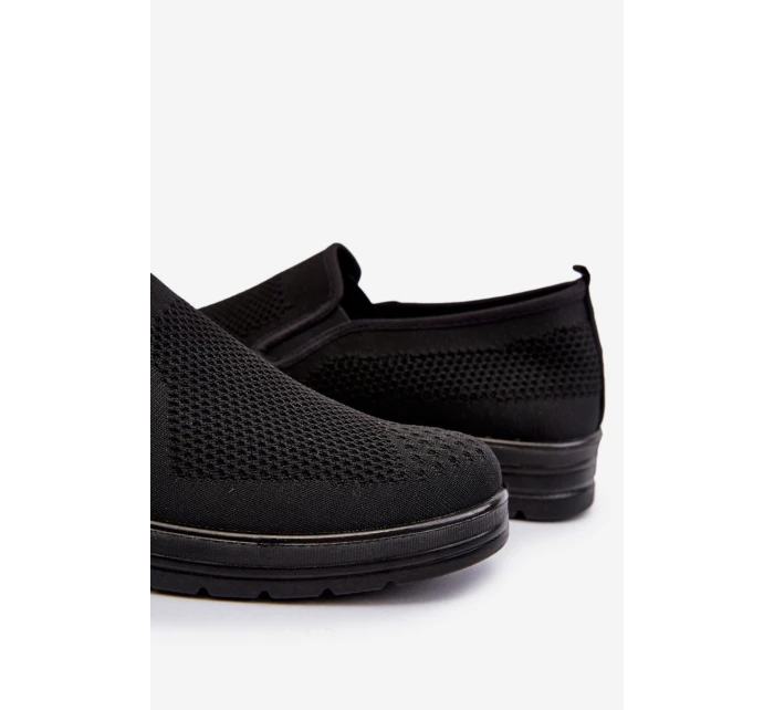 Męskie Trampki Tenisówki Czarne Nomiji