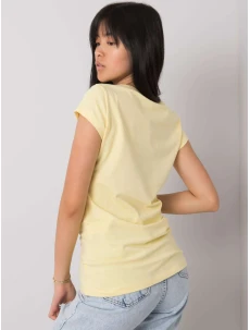 T košeľa EM TS ES 21 532.18 svetlo žltá