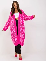 Dámsky sveter LC SW 0296 fluo ružový